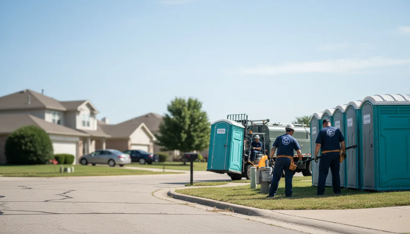 Porta Potty Rental in Corona, CA near me